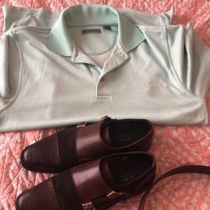 Mint green polo